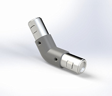 Соединитель 135 градусов D40