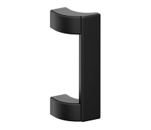 Ручка пластиковая 95 мм (заглушка черная)