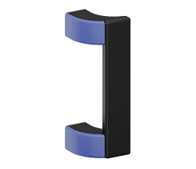 Ручка пластиковая 95 мм (заглушка синяя)