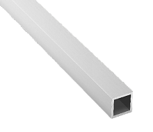 Труба алюминиевая квадратная профильная 100х2