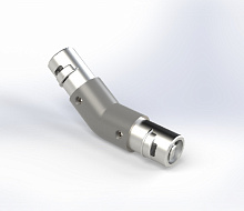 Соединитель 150 градусов D40