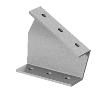 Угловой соединитель 40х120, 30 градусов, 40 серия