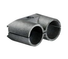 Соединитель наружный двойной 90 градусов D28